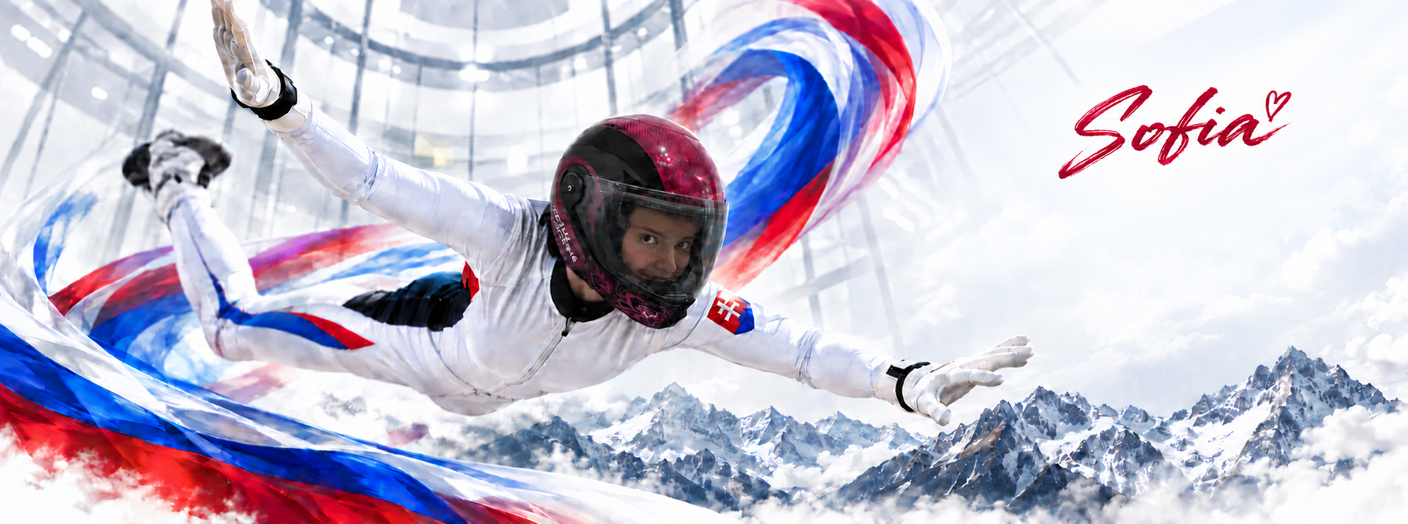 Sofia · Indoor Skydiving Freestyle